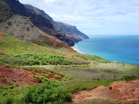 On the way to Kalalau