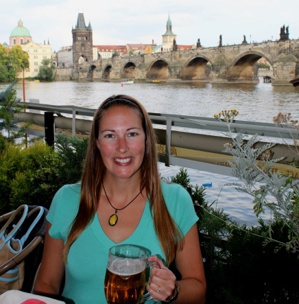 Pislner Urquell at the Charles Bridge